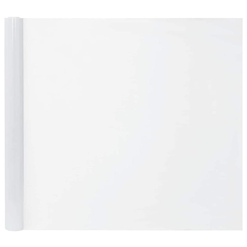 vidaXL Statikus Ablakfólia Matt fehér 90 x 500 cm PVC
