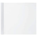 vidaXL Statikus Ablakfólia Matt fehér 90 x 2000 cm PVC