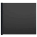 vidaXL Statikus Ablakfólia Fekete 45 x 1000 cm PVC