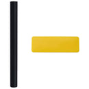 vidaXL Statikus Ablakfólia Fekete 90 x 1000 cm PVC