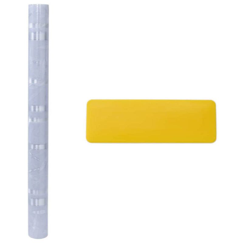 vidaXL Statikus Ablakfólia Bambusz Minta 45 x 500 cm PVC