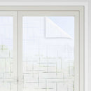 vidaXL Statikus Ablakfólia Csillag Minta 60 x 500 cm PVC