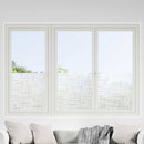 vidaXL Statikus Ablakfólia Csillag Minta 60 x 500 cm PVC