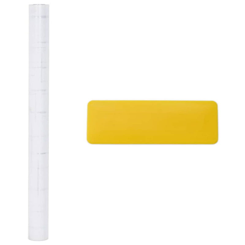 vidaXL Statikus Ablakfólia Csillag Minta 90 x 500 cm PVC