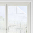 vidaXL Statikus Ablakfólia Csillag Minta 90 x 500 cm PVC