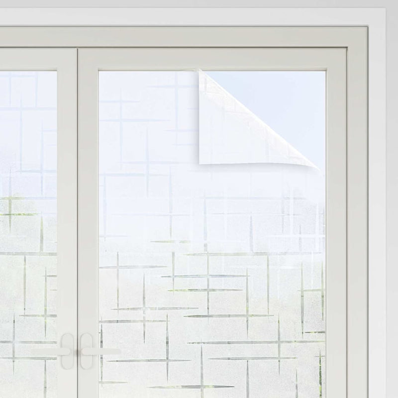 vidaXL Statikus Ablakfólia Csillag Minta 90 x 500 cm PVC