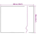 vidaXL Statikus Ablakfólia Zsalu Minta 90 x 500 cm PVC