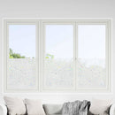 vidaXL Statikus Ablakfólia Virág Minta 45 x 500 cm PVC