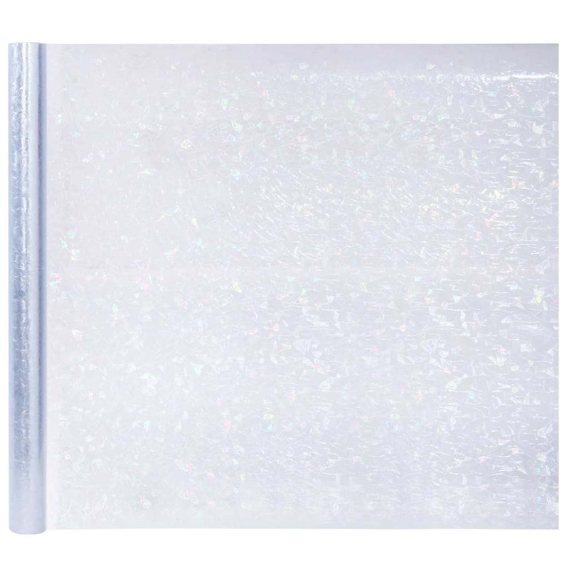 vidaXL Statikus Ablakfólia 3D szivárvány mintázat 60 x 500 cm PVC