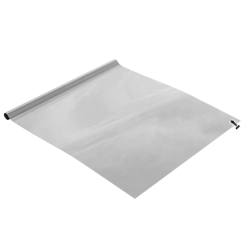 vidaXL Napelem film Ezüst 60 x 2000 cm PVC