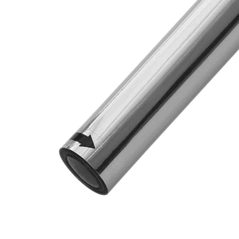 vidaXL Napelem film Ezüst 90 x 500 cm PVC