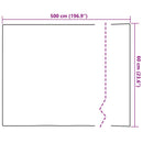 vidaXL Öntapadó Ablakfólia Matt csíkok 60 x 500 cm PVC