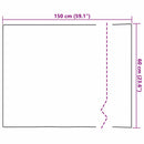 vidaXL Öntapadó Tükör Fólia 60 x 150 cm 2 db Ezüst PET