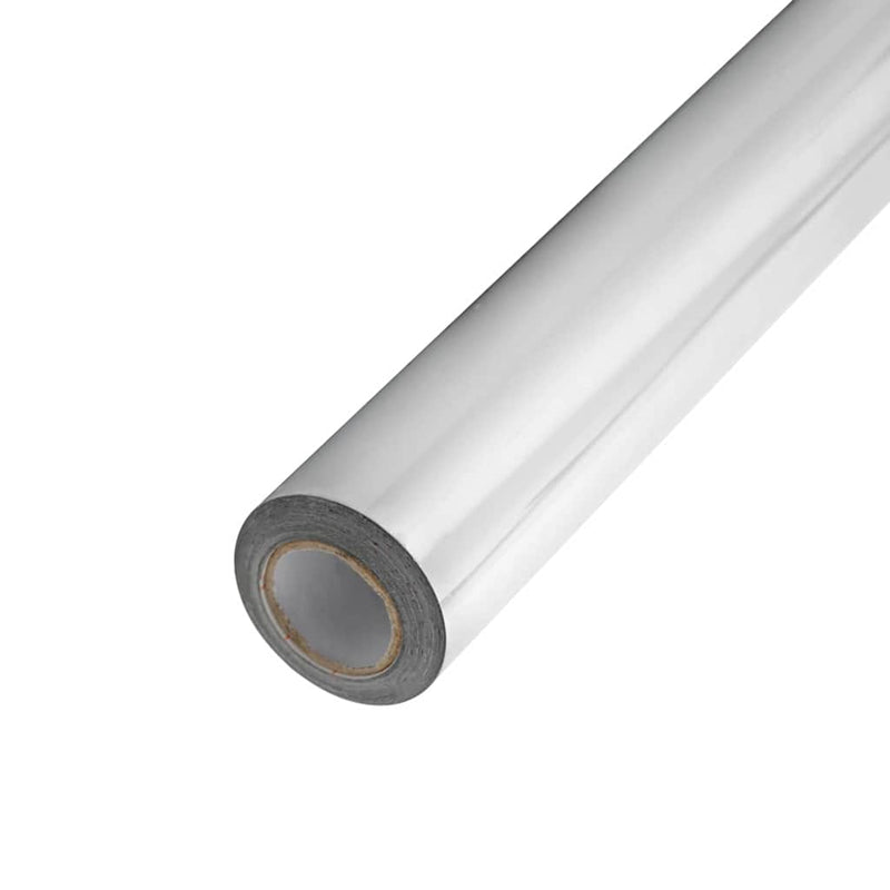 vidaXL Tükörfólia 2 pcs Ezüst PET