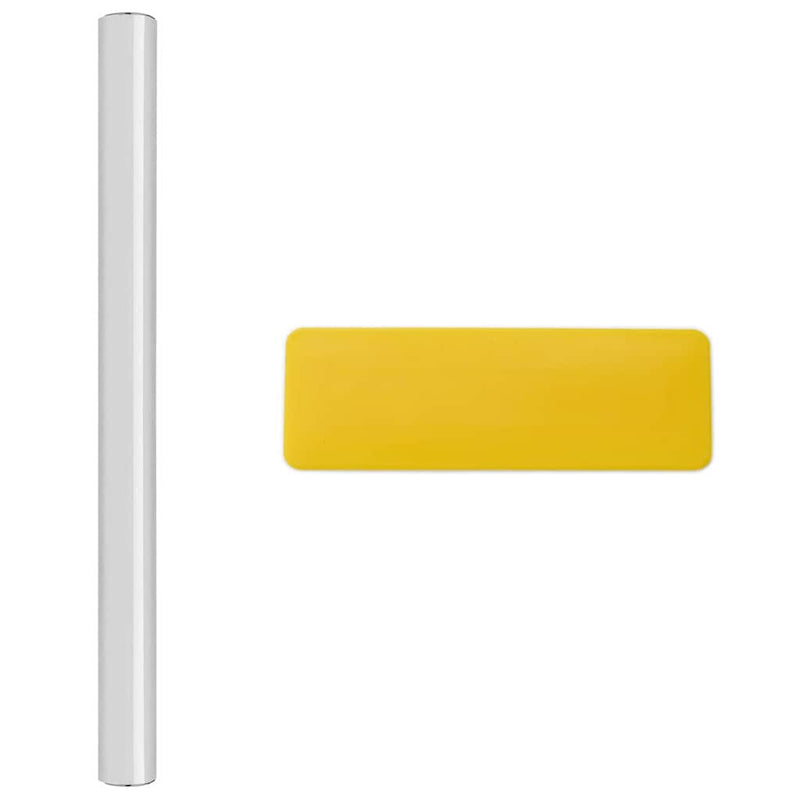 vidaXL Tükörfólia 2 pcs Ezüst PET