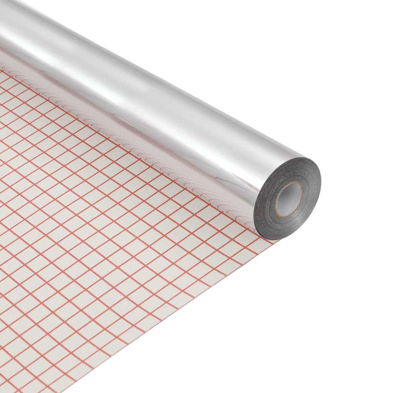 vidaXL Tükörfólia Ezüst 90 x 2000 cm PET
