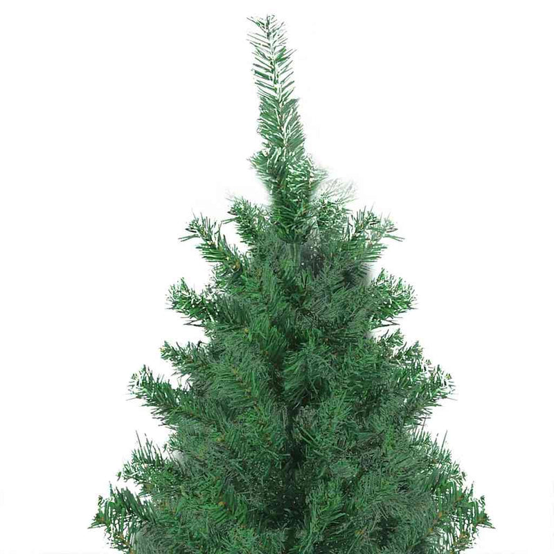 vidaXL Mű karácsonyfa 300 LED-del Zöld 300 cm PVC, Fém és Műanyag