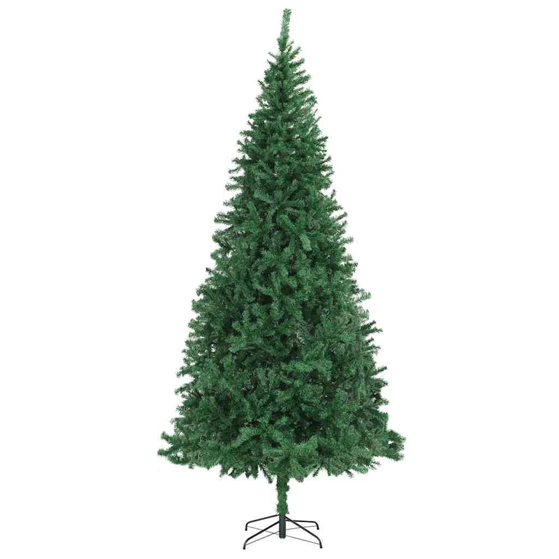 vidaXL Mű karácsonyfa 300 LED-del Zöld 300 cm PVC, Fém és Műanyag