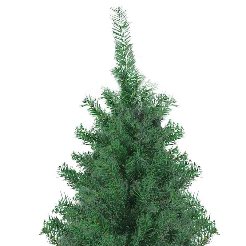 vidaXL Mű karácsonyfa 300 LED-del Zöld 300 cm PVC, Fém és Műanyag