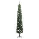 vidaXL Mű karácsonyfa 300 LED-del Zöld 300 cm PVC, acél és műanyag