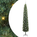 vidaXL Mű karácsonyfa 300 LED-del Zöld 300 cm PVC, acél és műanyag