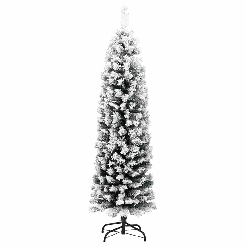 vidaXL Mű karácsonyfa 150 LED-del Zöld 120 cm PVC, acél és műanyag