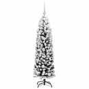 vidaXL Mű karácsonyfa 150 LED-del Zöld 150 cm PVC, acél és műanyag