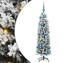 vidaXL Mű karácsonyfa 150 LED-del Zöld 150 cm PVC, acél és műanyag