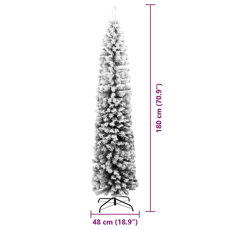 vidaXL Mű karácsonyfa 300 LED-del Zöld 180 cm PVC, acél és műanyag