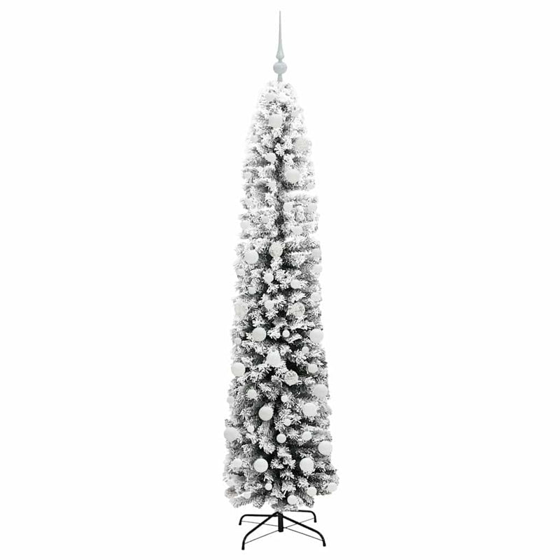 vidaXL Mű karácsonyfa 300 LED-del Zöld 180 cm PVC, acél és műanyag