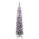 vidaXL Mű karácsonyfa 300 LED-del Zöld 180 cm PVC, acél és műanyag