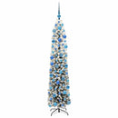 vidaXL Mű karácsonyfa 300 LED-del Zöld 180 cm PVC, acél és műanyag