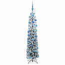 vidaXL Mű karácsonyfa 300 LED-del Zöld 180 cm PVC, acél és műanyag