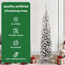 vidaXL Mű karácsonyfa 300 LED-del Zöld 210 cm PVC, acél és műanyag