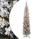 vidaXL Mű karácsonyfa 300 LED-del Zöld 240 cm PVC, acél és műanyag