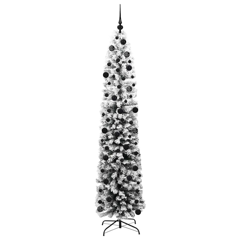 vidaXL Mű karácsonyfa 300 LED-del Zöld 240 cm PVC, acél és műanyag
