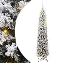 vidaXL Mű karácsonyfa 300 LED-del Zöld 240 cm PVC, acél és műanyag
