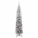 vidaXL Mű karácsonyfa 300 LED-del Zöld 240 cm PVC, acél és műanyag