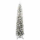 vidaXL Mű karácsonyfa 300 LED-del Zöld 240 cm PVC, acél és műanyag