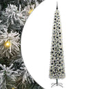 vidaXL Mű karácsonyfa 300 LED-del Zöld 270 cm PVC, acél és műanyag
