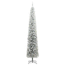 vidaXL Mű karácsonyfa 300 LED-del Zöld 270 cm PVC, acél és műanyag