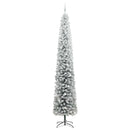 vidaXL Mű karácsonyfa 300 LED-del Zöld 270 cm PVC, acél és műanyag