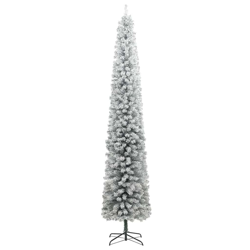 vidaXL Mű karácsonyfa 300 LED-del Zöld 270 cm PVC, acél és műanyag