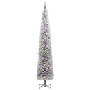 vidaXL Mű karácsonyfa 300 LED-del Zöld 270 cm PVC, acél és műanyag