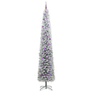 vidaXL Mű karácsonyfa 300 LED-del Zöld 270 cm PVC, acél és műanyag