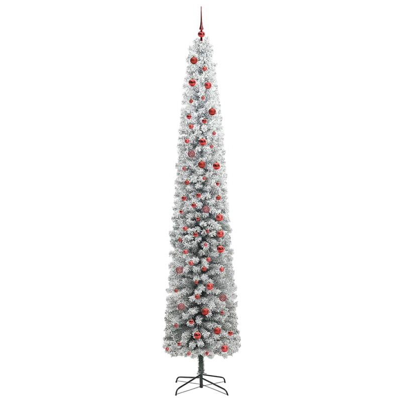 vidaXL Mű karácsonyfa 300 LED-del Zöld 300 cm PVC, acél és műanyag