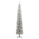 vidaXL Mű karácsonyfa 300 LED-del Zöld 300 cm PVC, acél és műanyag