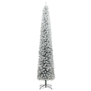 vidaXL Mű karácsonyfa 300 LED-del Zöld 300 cm PVC, acél és műanyag