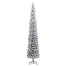 vidaXL Mű karácsonyfa 300 LED-del Zöld 300 cm PVC, acél és műanyag
