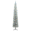 vidaXL Mű karácsonyfa 300 LED-del Zöld 300 cm PVC, acél és műanyag